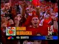 1995 Orange Bowl - Schlesinger 2nd Touchdown Run