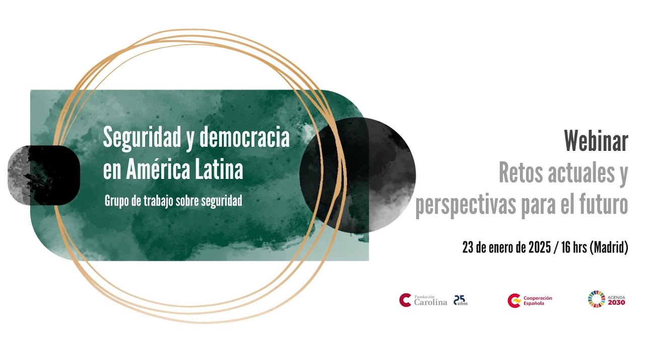 Celebrado el webinar Seguridad y democracia en América Latina retos