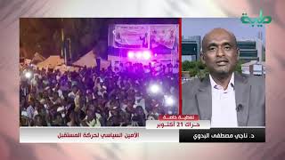 مداخلة د.ناجي مصطفى البدوي الأمين السياسي لحركة المستقبل في تغطية حراك 21 أكتوبر