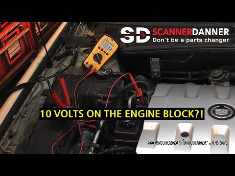 Engine does not crank (bad block ground) - Cadillac