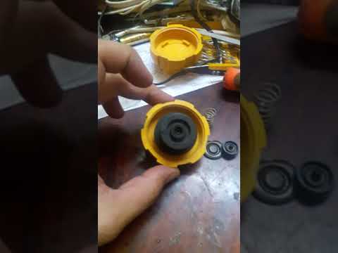 How to fixed coolant cap vectra C & Astra H
