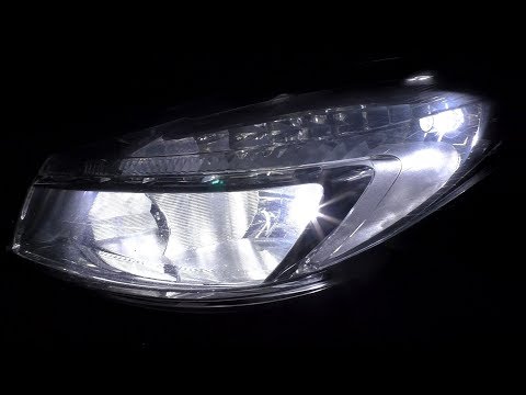 Ставим LED G10X на Opel Insignia, переосветили салон и заменили габариты