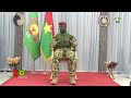 RTB - Le Capitaine Ibrahim TRAOR? r?pond aux questions de la presse nationale et internationale