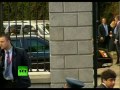 Video of Obama 'Beast' Cadillac limo stuck on ramp in Ireland