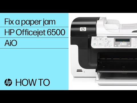 Fix a Paper Jam - HP Officejet 6500 All-in-One Printer Duration: 11:51. Total Views: 1,266