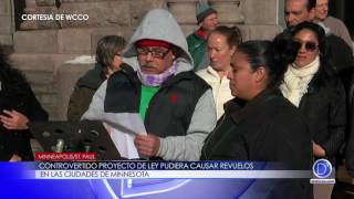 Controvertido proyecto de ley pudiera causar revuelos en las ciudades de Minnesota 