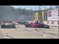 Indycar 2013 Houston Franchitti, Sato, Viso Unfall