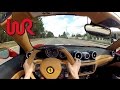 2015 Ferrari California T Top Down - WR TV POV City Drive