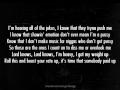 Drake ft. Rick Ross - Lord Knows Lyrics On Screen
