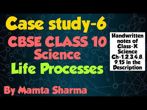 case study based on life Processes | cbse class 10 Science | case study Questions on life Processes