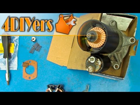 DIY: How to Rebuild a Starter Motor