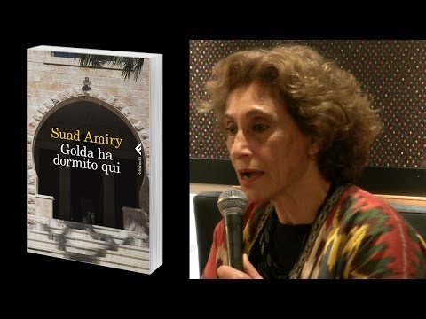 Suad Amiry presenta "Golda ha dormito qui"