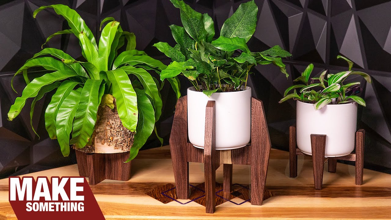 How to Make 3 Different Planters out of wood