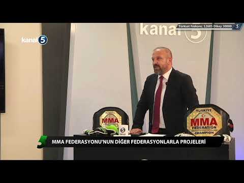 MMA Federasyon Başkanı Ali ARIK Kanal 5 Spor Merkezine Konuk Oldu