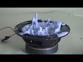 Non-Newtonian Fluid on a Speaker Cone