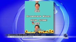 Estudiantes de K-State lanzan video juego de Sam Brownback