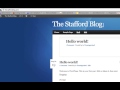 How To Create A Blog With Wordpress | A Free Website Software Builder