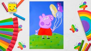Рисуем свинку для детей Рисуем свинку для детей