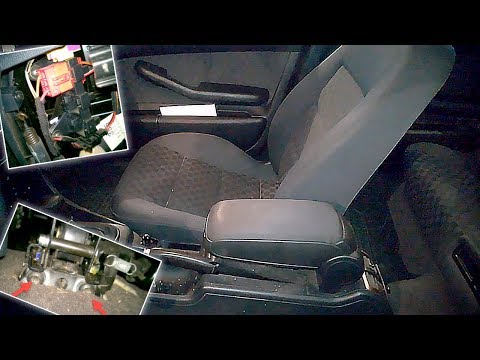 Расположение разъемов подушек безопасности в Audi RS 2