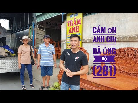 Lời cảm nhận chân thành của anh Chín (Bến Tre) về Đồ Gỗ Trâm Anh (số 281)/0794455222