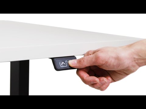 Youtube Video Thumbnail zu dem Artikel Elektrisch Höhenverstellbares Schreibtischgestell Komfort | Gestell oder Komplett-Schreibtisch
