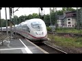 ICE Züge am Hauptbahnhof Düsseldorf Juli 2011.wmv