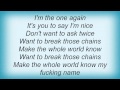 Tricky - Bad Things Lyrics