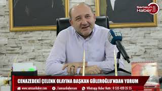 Cenazedeki çelenk olayına Başkan Güleroğlu’ndan yorum