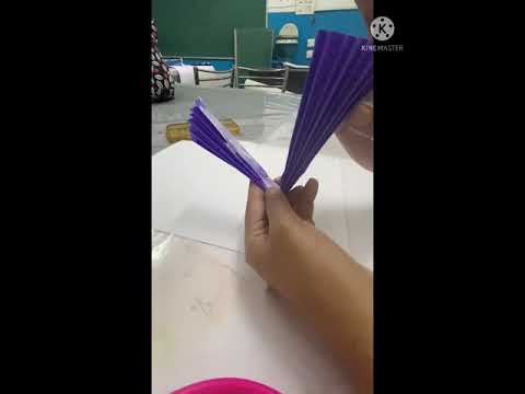 Class-1 ( rainy day activity) paper craft ( umbrella)