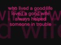 Emerson Drive Good Man with On Screen Lyrics