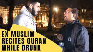 EX MUSLIM RECITES QURAN - SPEAKERS CORNER