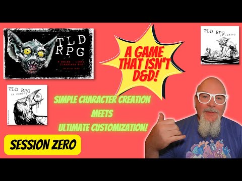 TLDRPG! A D6 rules light system for any setting! Easy character creation too! Check it out! S2 EP7