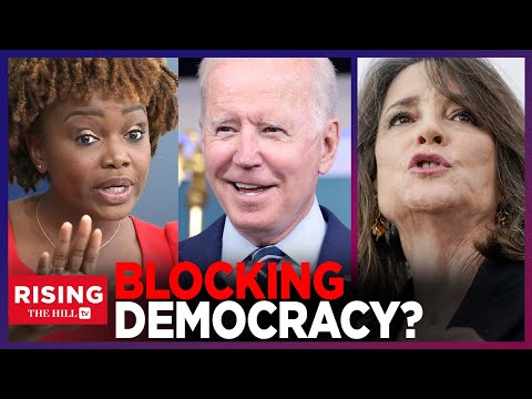 Biden Admin WAVES OFF Accusations They Usurped Democracy By CANCELLING Democratic Primary