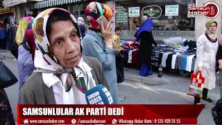 SAMSUNLULAR AK PARTİ DEDİ