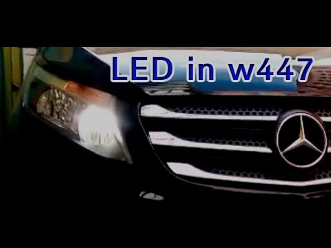 LED H15 in Mercedes w447