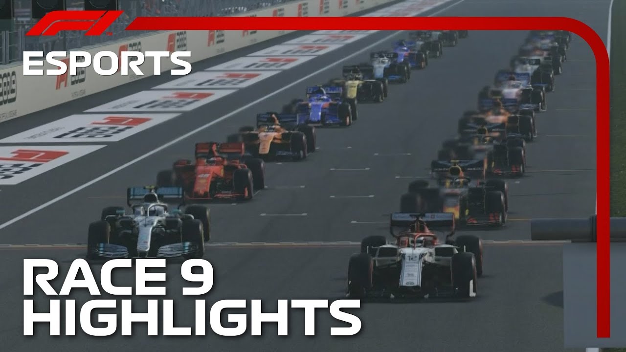 F1 Esports Pro Series 2019: Race Nine Highlights