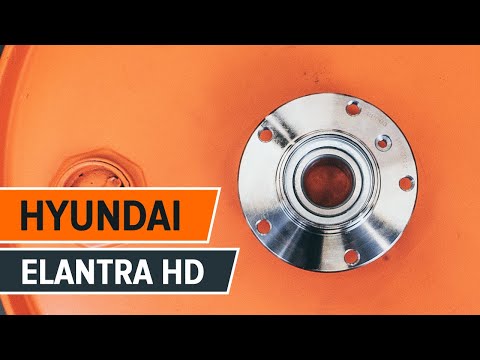 How to replace a rear wheel bearing on HYUNDAI ELANTRA HD TUTORIAL | AUTODOC