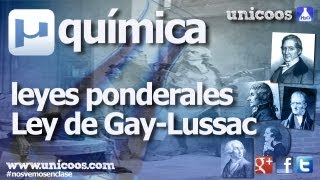 Imagen en miniatura para Ley de Gay-Lussac o de los volúmenes de combinación