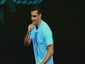 Comedian Bret Ernst-Rolling Skating