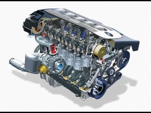 Сборка двигателя М57 BMW часть2