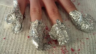 HOW TO REMOVE GEL POLISH ON NATURAL NAILS