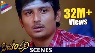 Jiiva Flirts with Aunty | Simham Puli Movie Scenes | Divya Spandana | Mani Sharma | Telugu Filmnagar