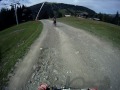 Downhill mountain biking Les Gets, Morzine, Red run on my Trek Remedy gopro helmet cam