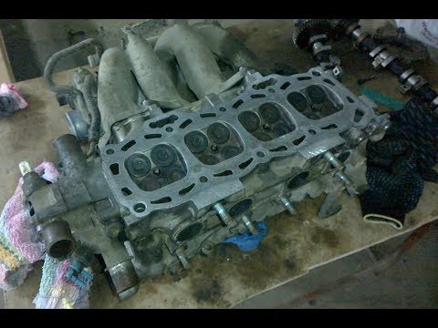 Replacement of the cylinder head gasket corolla 4EFE