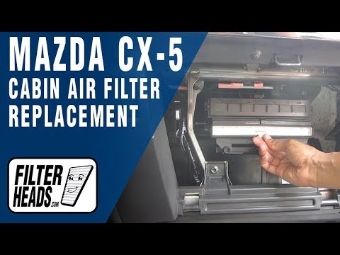 How to Replace Cabin Air Filter Mazda CX-5