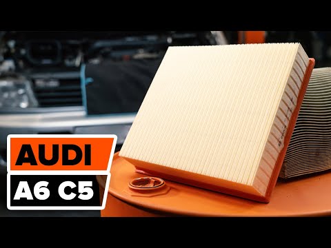 How to replace Air Filter on AUDI A6 C5 TUTORIAL | AUTODOC