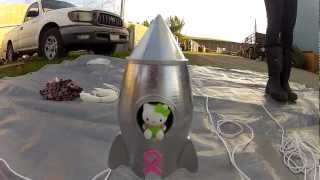 Hello Kitty enviada para o espaço