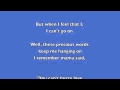 Phil Collins You Cant Hurry Love- Lyrics