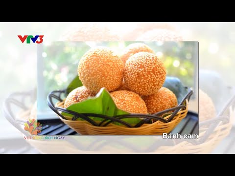 Bánh cam khổ qua đậu đỏ