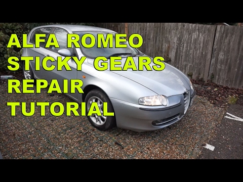 Alfa Romeo 147, 156 Sticky Gears Repair Tutorial